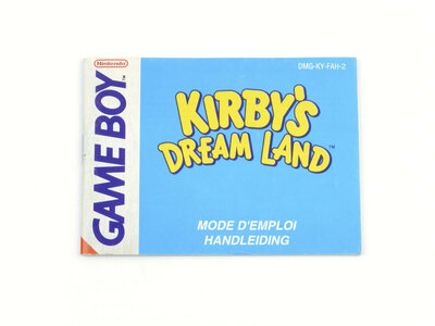 Kirby's Dreamland - Manual