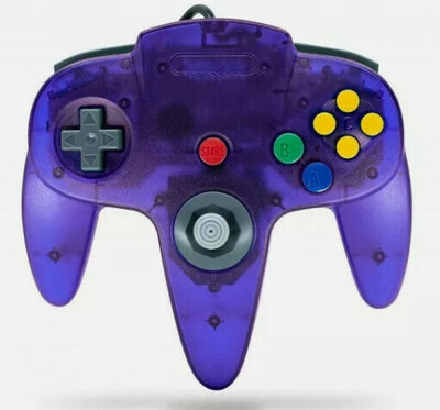 Originele Nintendo 64 Controller Grape Purple