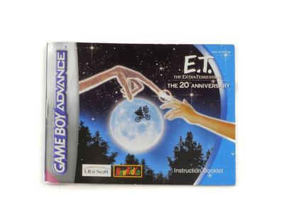 E.T. The Extra-Terrestrial - Manual