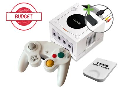 Nintendo Gamecube Starter Pack - Value Pearl Edition - Budget