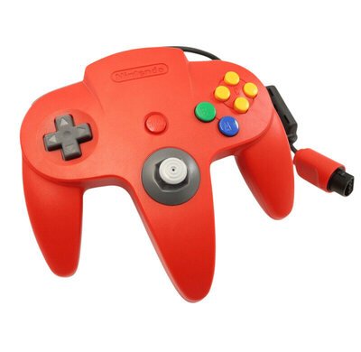 Nintendo 64 [N64] Controller Red (Neu Analogstick)