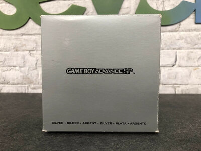 Gameboy Advance SP Silver [Complete]