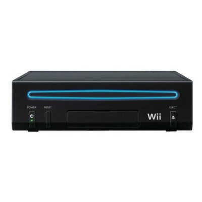 Nintendo Wii Console Black [NTSC] - RVL-101 - Wii - Outlet