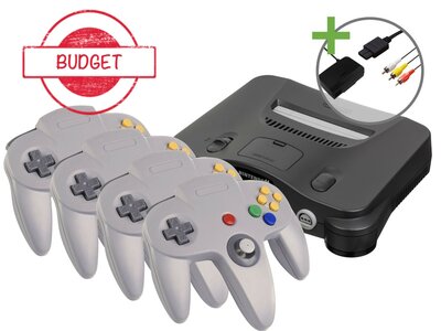 Nintendo 64 Starter Pack - Four Player Value Edition - Budget