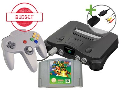 Nintendo 64 Starter Pack - Super Mario 64 Value Edition - Budget