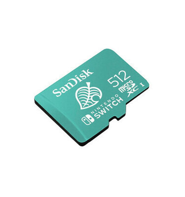 SanDisk MicroSDXC 512GB Animal Crossing