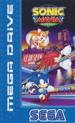 Sonic Mania Plus (Mega Drive Cover)