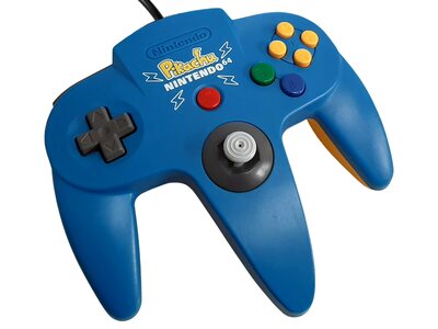 Originele Nintendo 64 Controller - Japanese Pokemon Pikachu Edition