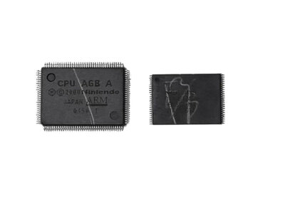 Originele Gameboy Advance CPU & SRAM (AGB-CPU-01/02/03)