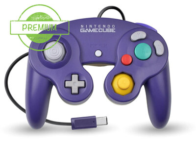 Nintendo GameCube Controller Indigo Clear - Premium
