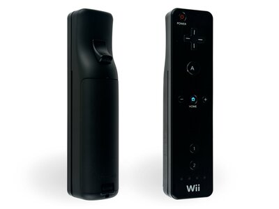 Nintendo Wii Remote Controller Black