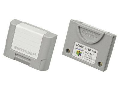 Original Nintendo 64 Memory Card (Controller Pack)