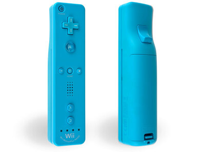 Nintendo Wii Remote Controller Motion Plus Blue