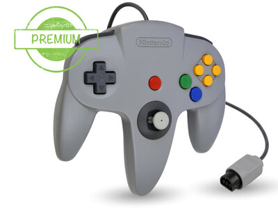 Originele Nintendo 64 Controller Grey - Premium