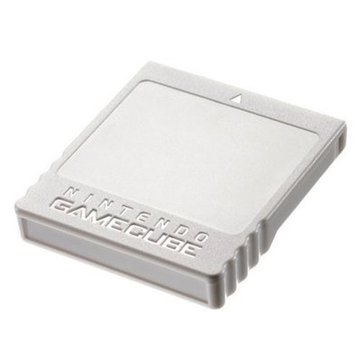 Original Gamecube Memory Card 59 Bloks