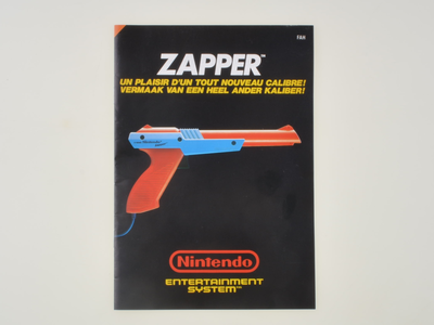 Nintendo NES Zapper - Manual