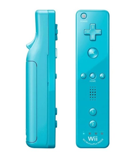 Nintendo Wii Remote Controller Motion Plus Blue