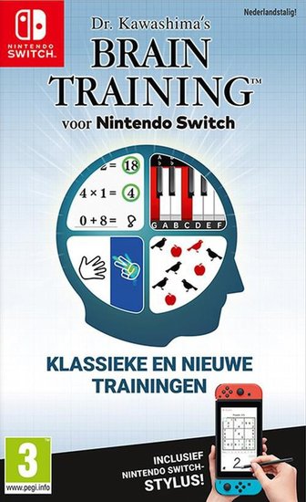 Dr. Kawashima's Brain Traininf voor Nintendo Switch