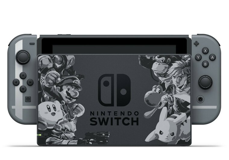 Nintendo Switch Console Starter Pack - Super Smash Edition
