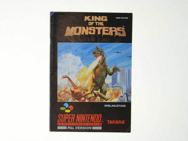 King of the Monsters (German) - Manual