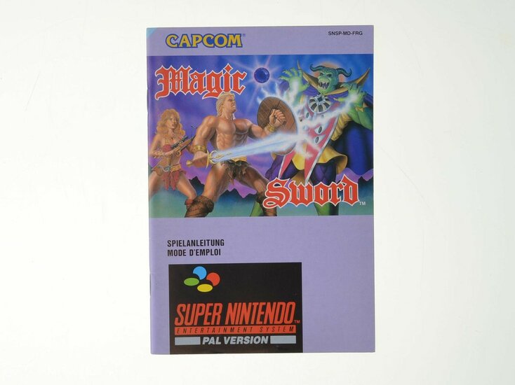 Magic Sword (German/French) - Manual