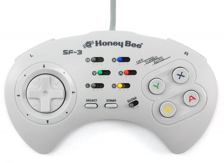 Honey Bee Turbo Super Nintendo Controller