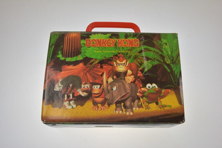 Originele Vintage Donkey Kong Country Koffer