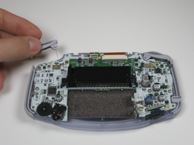 Gameboy Advance Shell Vervangen - Knoppen verwijderen