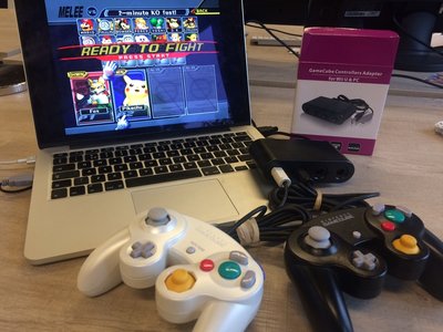Gamecube USB Adapter - Super Smash Bros Melee