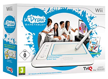 uDraw Game Tablet + Game Pack [Complete] - Wii Hardware