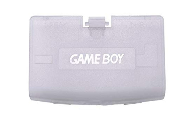 Game Boy Advance Batterijklepje (Transparent Blue) - Gameboy Advance Hardware