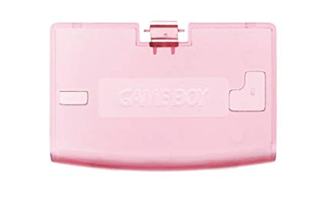 Game Boy Advance Batterijklepje (Clear Pink) | Gameboy Advance Hardware | RetroNintendoKopen.nl