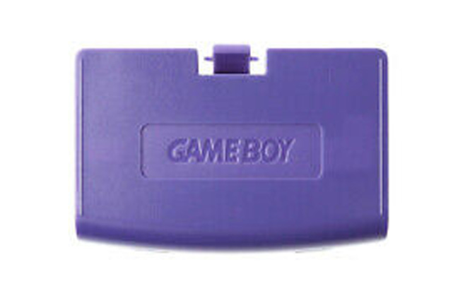 Game Boy Advance Batterijklepje (Purple) - Gameboy Advance Hardware