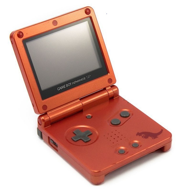 Gameboy Advance SP Pokemon Groudon Edition - Gameboy Advance Hardware