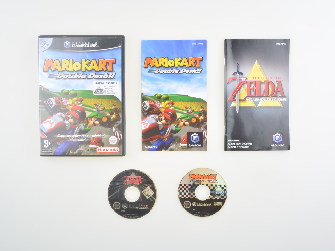 Mario Kart Double Dash + Zelda - Collector's Edition - Gamecube Games