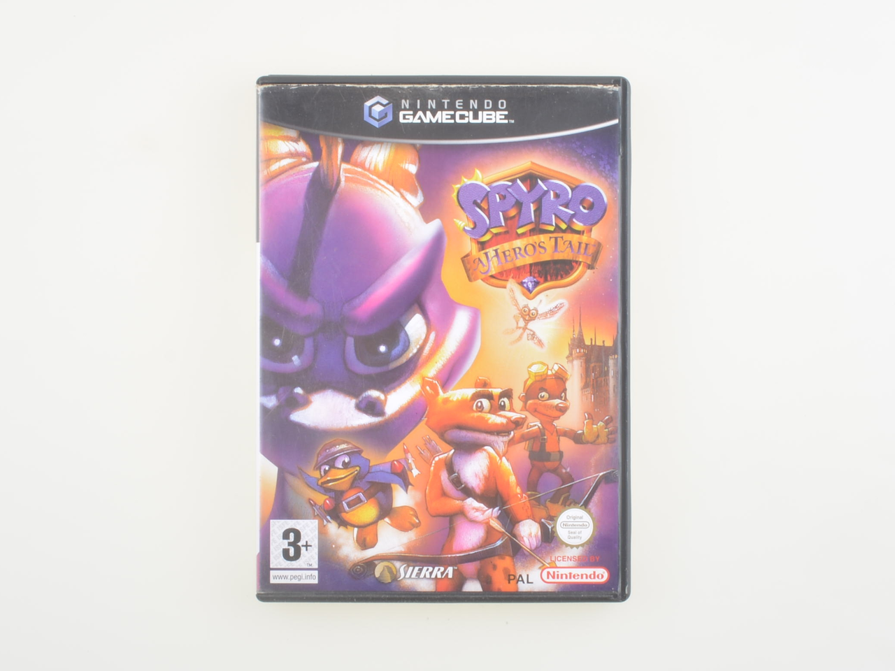 Spyro A Hero's Tail - Gamecube Games