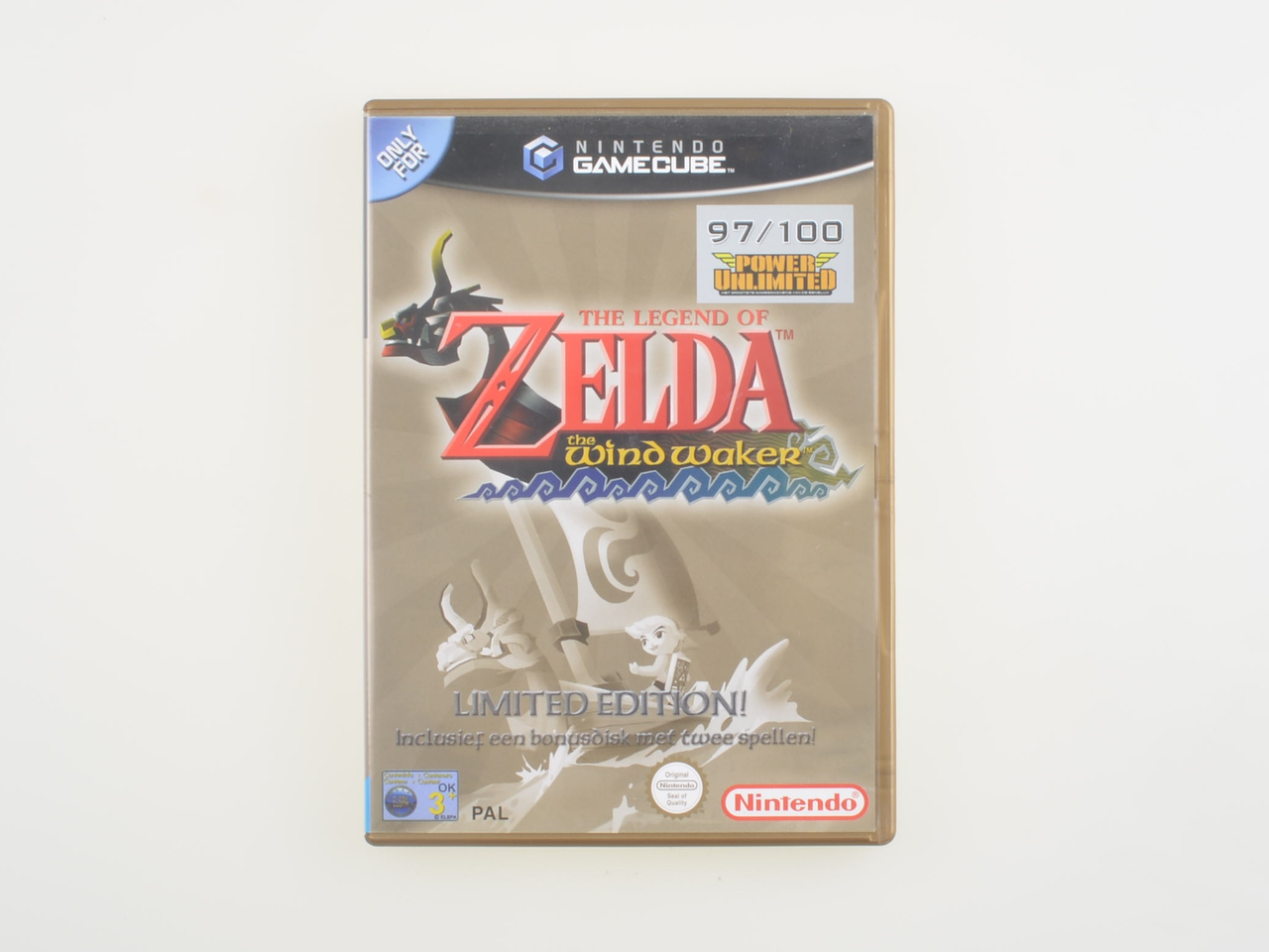 The Legend of Zelda The Windwaker - Limited Edition (Gold Box) | Gamecube Games | RetroNintendoKopen.nl