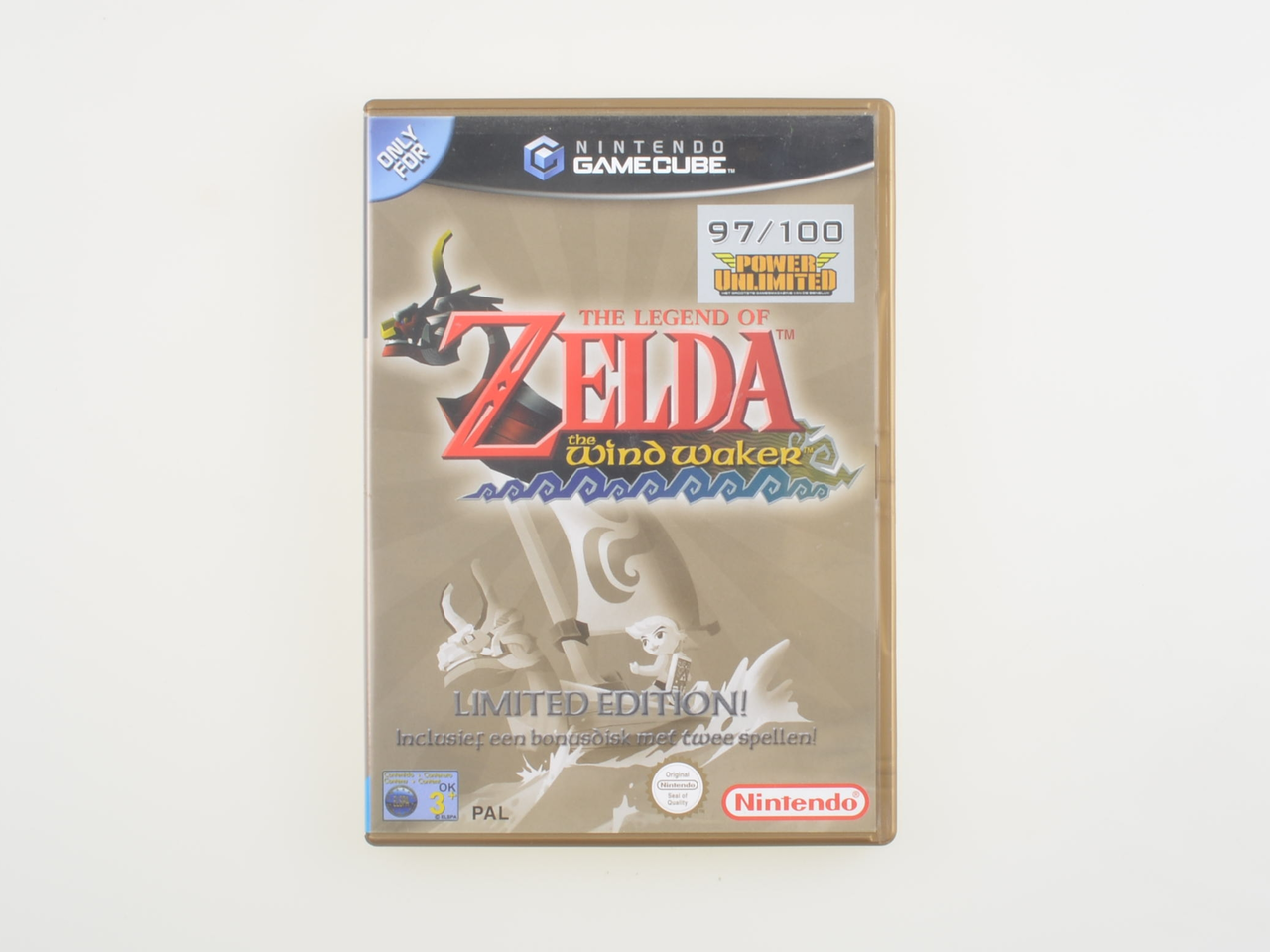 The Legend of Zelda The Windwaker - Limited Edition (Gold Box) - Gamecube Games