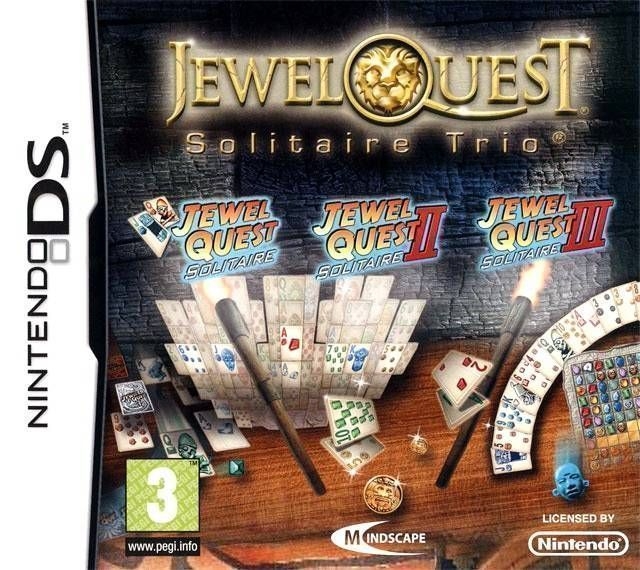 Jewel Quest Solitaire Trio - Nintendo DS Games