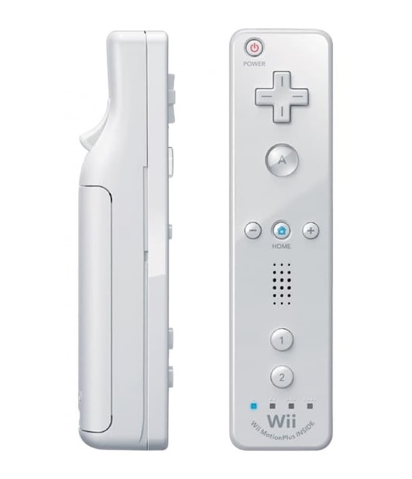 Nintendo Wii Remote Controller Motion Plus White - Wii Hardware