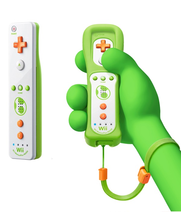 Nintendo Wii Remote Controller Motion Plus Yoshi Edition - Wii Hardware