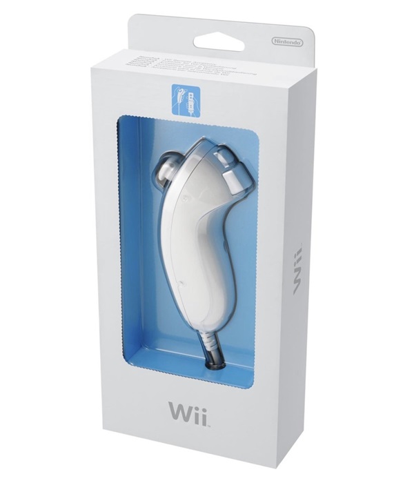 Nintendo Wii Nunchuck White [Complete] - Wii Hardware