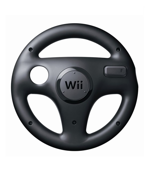 Nintendo Wii Stuurtje - Black Kopen | Wii Hardware