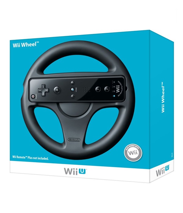 Nintendo Wii U Stuurtje Black [Complete] - Wii Hardware