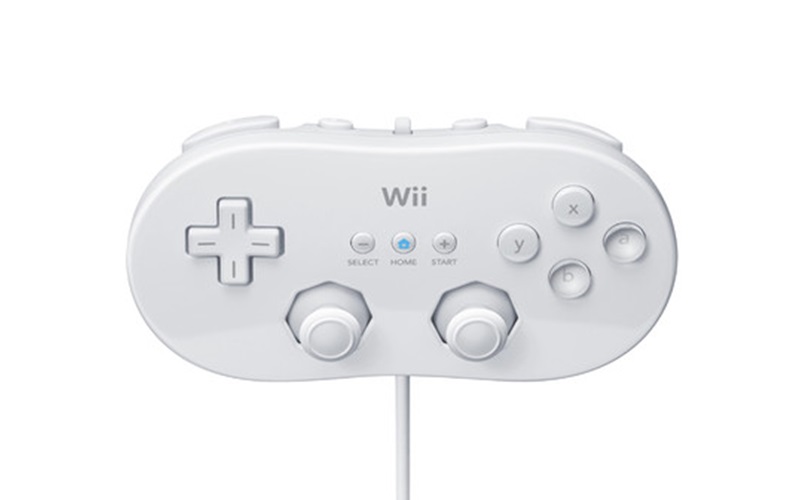 Nintendo Wii Classic Controller - White - Wii Hardware
