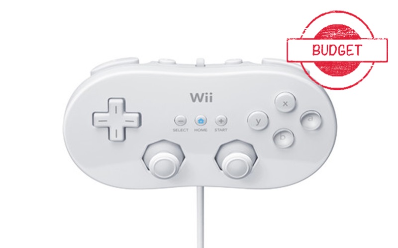 Nintendo Wii Classic Controller - White - Budget - Wii Hardware