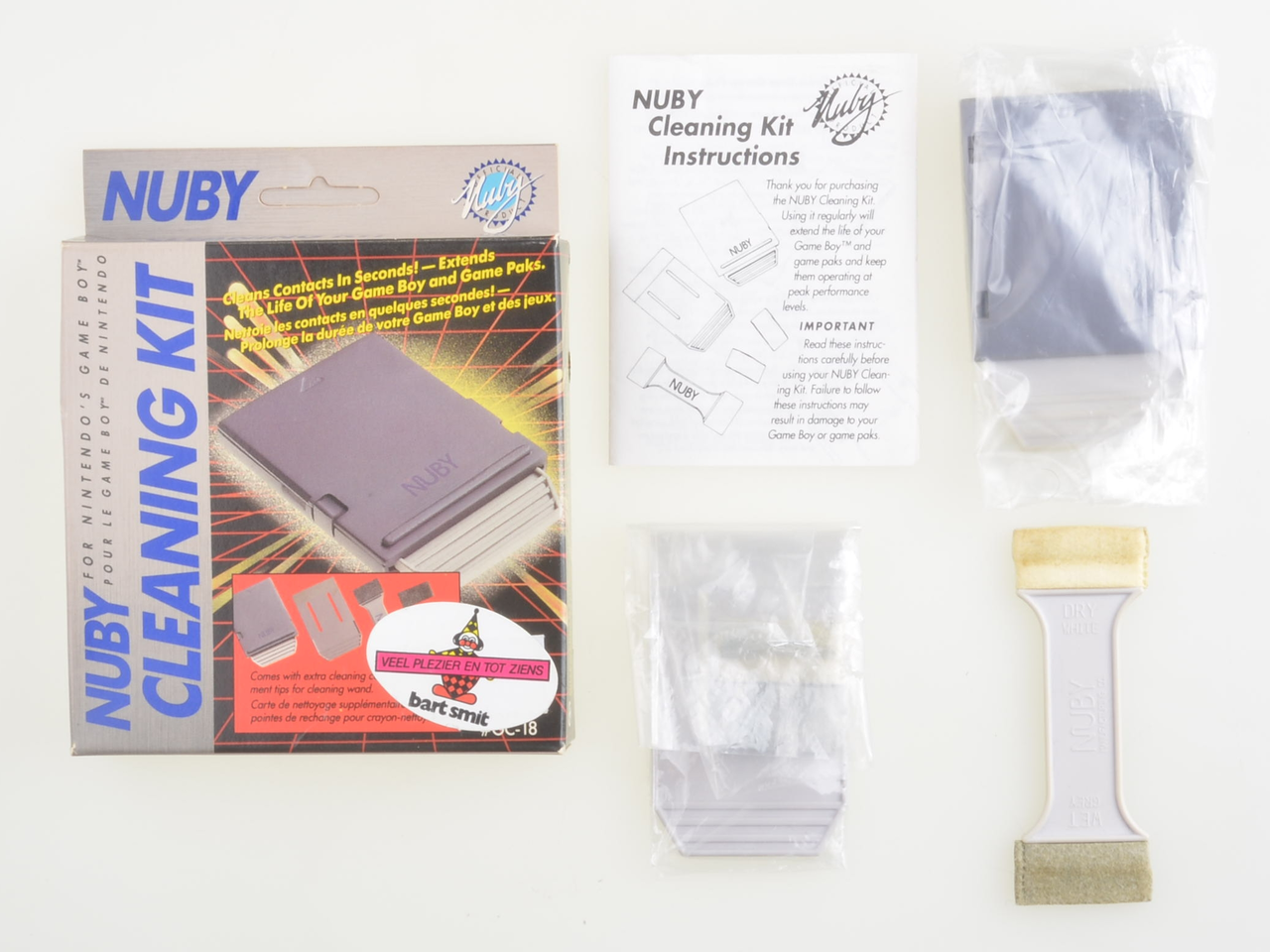 Nuby Cleaning Kit - Gameboy [Complete] - Gameboy Classic Hardware