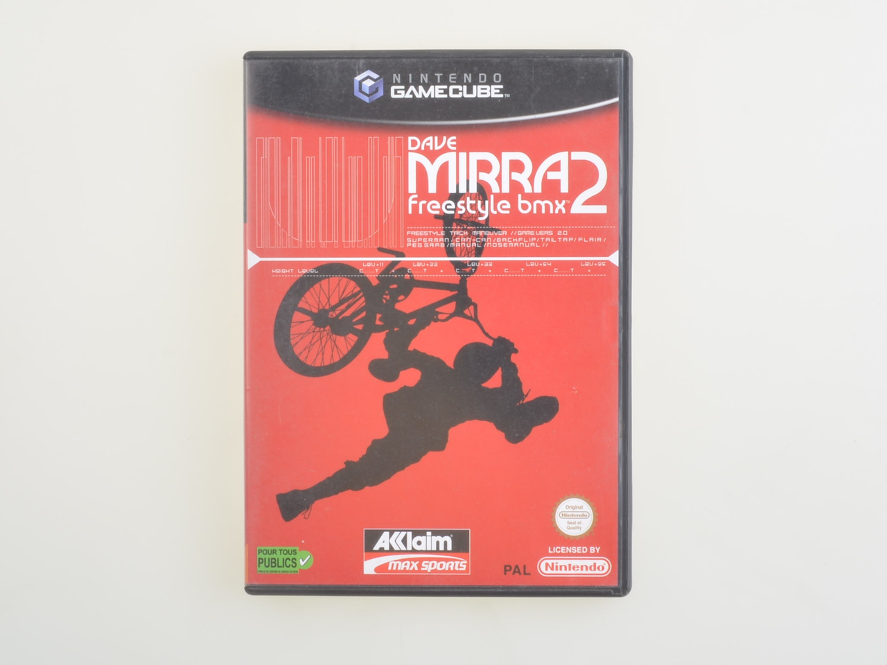 Dave Mirra Freestyle BMX 2 - Gamecube Games