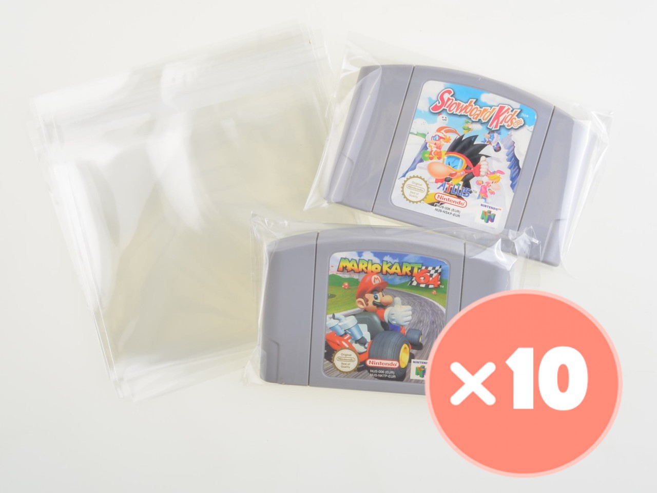 10x Nintendo 64 Cart Bag - Nintendo 64 Hardware