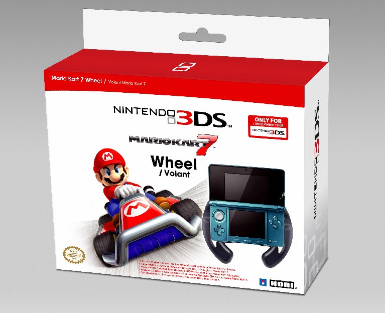 Mario Kart 7 Wheel - Nintendo 3DS [Complete] - Nintendo 3DS Hardware